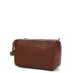 Trousse de toilette g�rard h�non amsterdam 2 zip marron