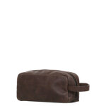 Trousse de toilette grard hnon vintage choco marron