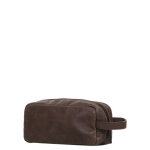 Trousse de toilette g�rard h�non vintage choco marron