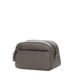 Trousse de toilette hexagona duo taupe marron