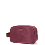 Trousse de toilette hexagona pop cassis rouge