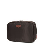 Trousse de toilette hexagona pop m marron fonc