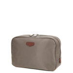Trousse de toilette hexagona pop m taupe marron