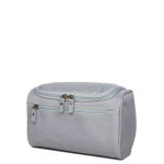 Trousse de toilette kinston atlantic 23. 5 cm - avec crochet gris clair