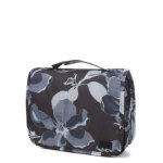 Trousse de toilette periea amelia black grey floral noir