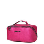 Trousse de toilette pliable olivia lauren peyton fuchsia rose