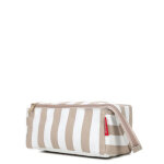 Trousse de toilette pliable reisenthel fold case summerstripes coffee marron