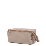 Trousse de toilette pliable reisenthel fold case twist twist coffee beige solde