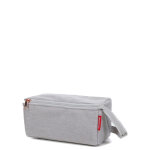 Trousse de toilette pliable reisenthel fold case twist twist sky rose gris