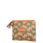 Trousse de toilette derri�re la porte paix pas deux nounous marron