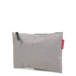 Trousse de toilette reisenthel case 1 twist herringbone grey gris