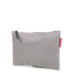 Trousse de toilette reisenthel case 1 twist herringbone grey gris