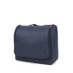 Trousse de toilette reisenthel toiletbag twist herringbone dark blue bleu