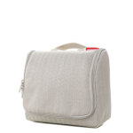 Trousse de toilette reisenthel toiletbag twist herringbone sand beige