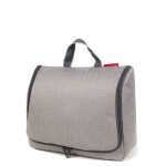 Trousse de toilette reisenthel toiletbag twist xl herringbone grey gris
