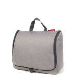 Trousse de toilette reisenthel toiletbag twist xl herringbone grey gris