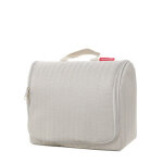Trousse de toilette reisenthel toiletbag twist xl herringbone sand beige