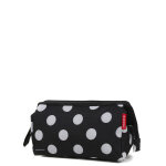 Trousse de toilette reisenthel travelcosmetic dots white noir