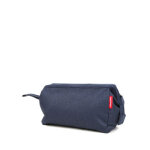 Trousse de toilette reisenthel travelcosmetic twist herringbone dark blue bleu