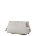 Trousse de toilette reisenthel travelcosmetic twist herringbone sand beige