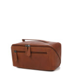 Trousse de toilette the chesterfield brand elmia cognac marron