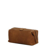 Trousse de toilette the chesterfield brand vince cognac marron