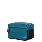 Trousse de toilette travelite kick off petrol bleu