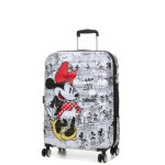 Valise american tourister minnie comics 67 cm minnie comics white blanc