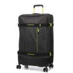 Valise american tourister urban track coated l 79 cm black / lime noir