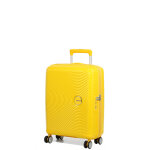 Valise cabine american tourister soundbox 55x40x20 cm golden yellow jaune