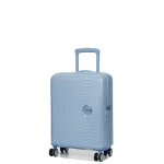 Valise cabine american tourister soundbox 55x40x20 cm pastel blue bleu