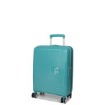 Valise cabine american tourister soundbox 55x40x20 cm turquoise tonic bleu