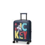 Valise cabine at dashpop disney mickey pop 55 cm mickey pop letters bleu