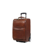 Valise cabine cuir g�rard h�non renaissance 55 cm marron