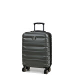 Valise cabine pas cher delsey air armour slim 55x40x20 cm army gris