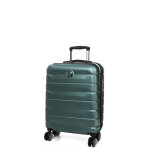 Valise cabine pas cher delsey air armour slim 55x40x20 cm vert