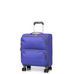 Valise cabine delsey x benetton ucb soft slim 55 cm violet