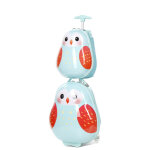 Valise cabine pour enfants heys travels tots owl et sac � dos bleu