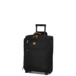 Valise cabine extensible bric's x - travel 55 cm - 2 roues noir