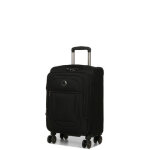 Valise cabine extensible delsey helium dlx 55 x 35 x 25 cm noir