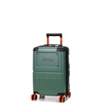 Valise cabine extensible jeep jh002b s 55 cm vert orme