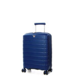 Valise cabine extensible roncato b - flying 55 x 40 x 20 bleu nuit