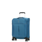 Valise cabine extensible roncato ironik 2. 0 - 55x40x20 cm denim bleu