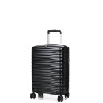 Valise cabine extensible roncato wave dlx slim 55 cm noir