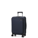 Valise cabine extensible samsonite intuo 55 cm - poche frontale blue nights bleu