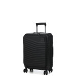 Valise cabine extensible samsonite intuo 55 cm - poche frontale noir