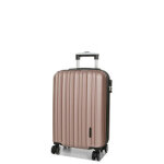 Valise cabine extensible worldline braga 2 - 55x35x20 cm rose gold