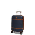 Valise cabine rigide extensible worldline tampa 55x35x20 cm bleu
