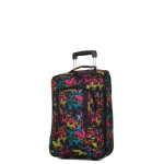 Valise cabine pliable worldline rhodes 50 cm butterfly marron