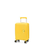 Valise cabine rigide 4 roues american tourister soundbox mini 47 cm golden yellow jaune